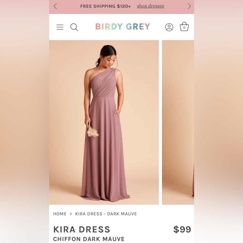 Bird grey Kira dress